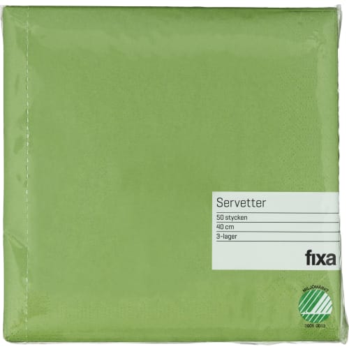 Servett Grön 40cm