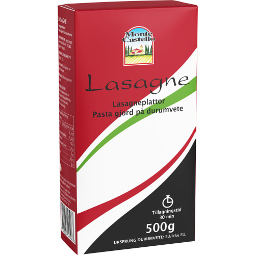 Lasagneplattor