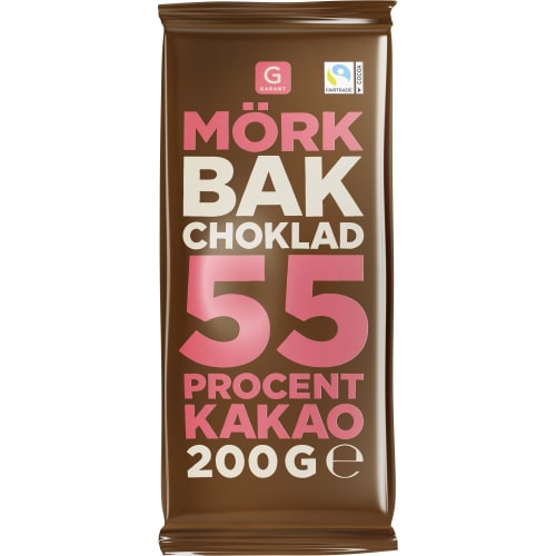 Bakchoklad Mörk 55%