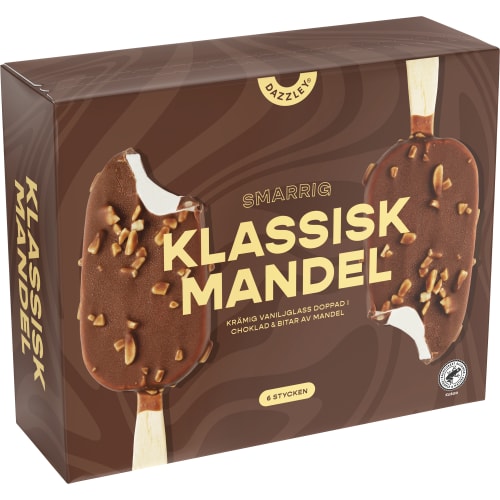 Klassisk Mandel Glasspinne