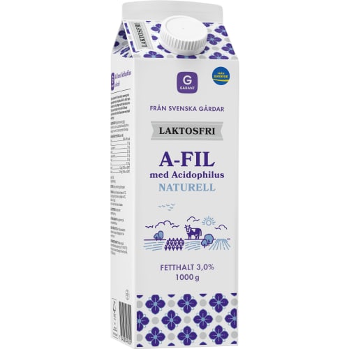 A fil Naturell Acidophilus Laktosfri 3procent 101353105_ST