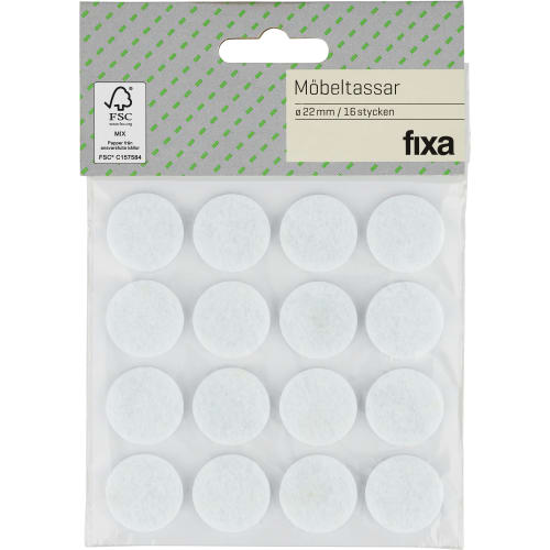 Möbeltassar 22mm