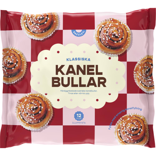 Kanelbullar Fryst/12-pack