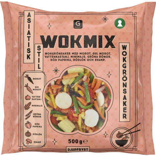 Garant Asiatisk Wokmix Fryst