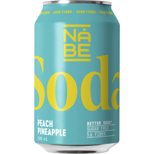 Peach Pineapple Läsk Burk
