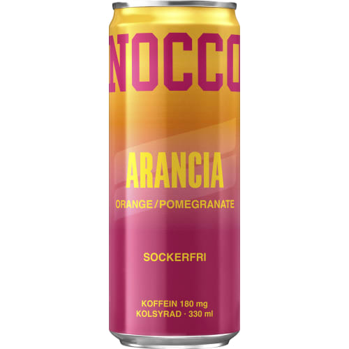 Orange Pomegranate Energidryck Burk