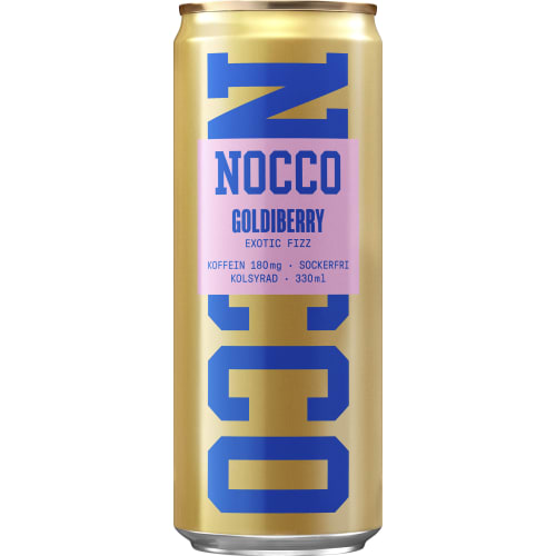 Goldiberry Exotic Fizz Energidryck Burk