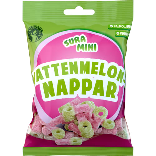 Vattenmelon Nappar Sura Mini