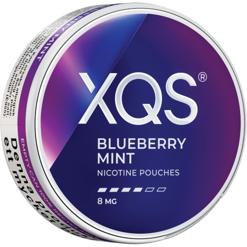 Xqs Blueberry Mint Str Tobaksfritt Snus