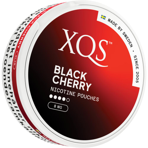 Xqs Black Cherry Strong Tobaksfritt Snus
