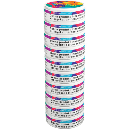 Xqs Tropical Strong Tobaksfritt Snus