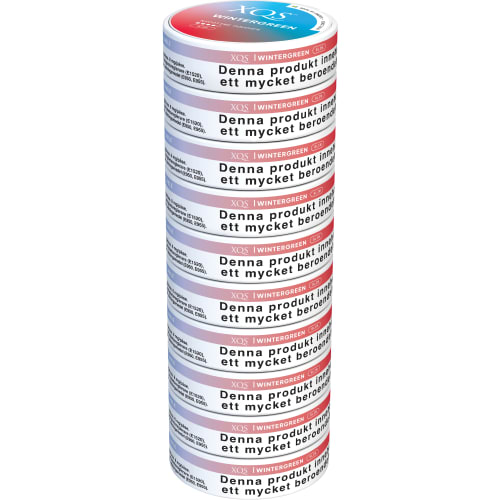 Xqs Wintergreen Tobaksfritt Snus