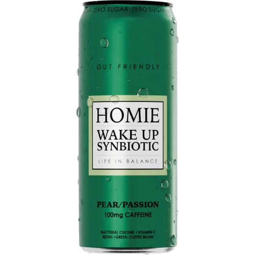 Pear Passion Energidryck, Burk