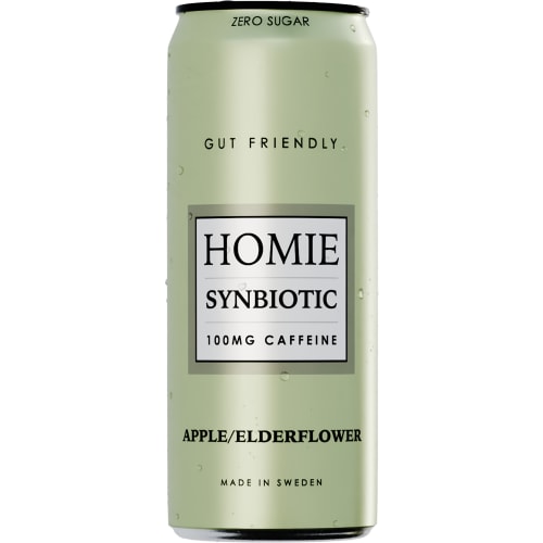 Apple Elderflower Energidryck Burk