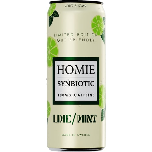 Lime Mint Energidryck Burk