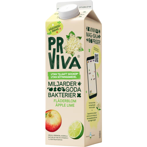 Fläderblom Äpp Fruktdryck