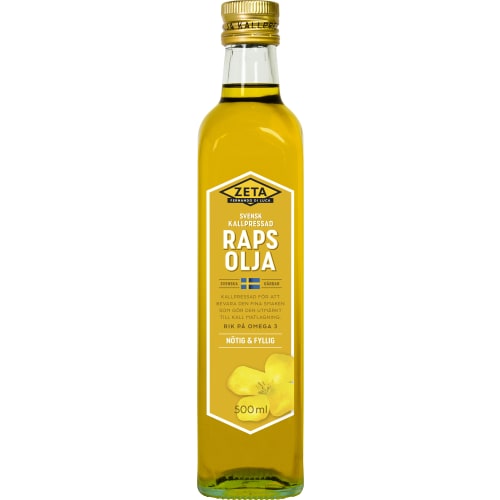 Rapsolja Kallpressad Nötig Karaktär