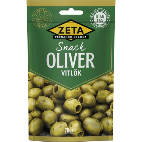 Vitlök Snackoliver