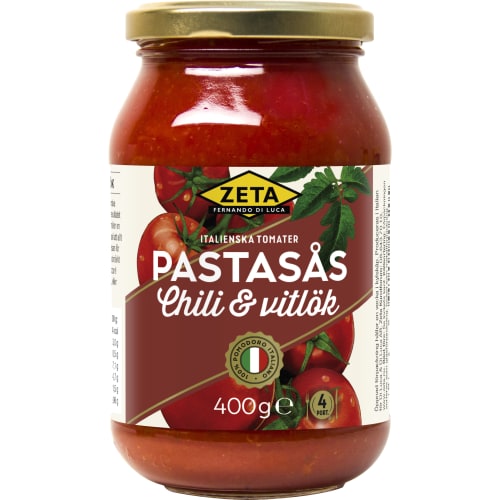 Chili & Vitlök Pastasås