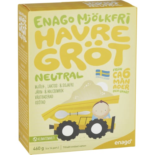 Gröt Neutral Mjölkfri Från 6 Månader