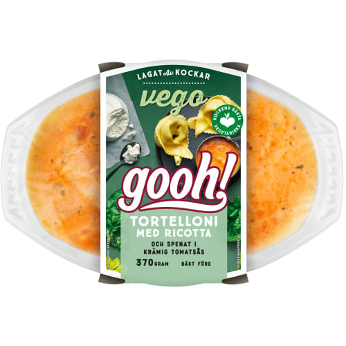 Tortelloni Ricotta & Spenat i Tomatsås