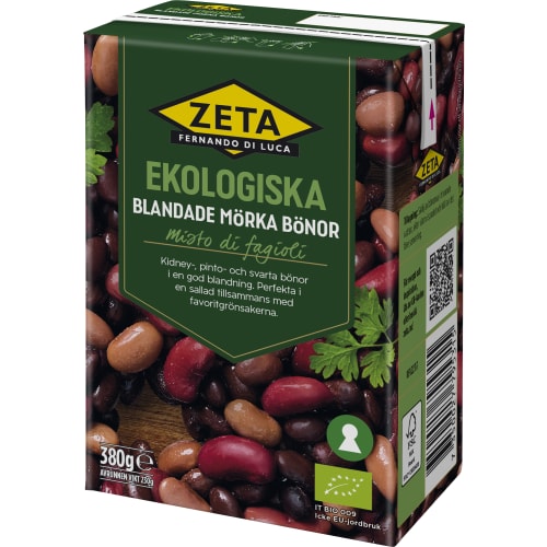 Blandade Mörka Bönor Ekologiska