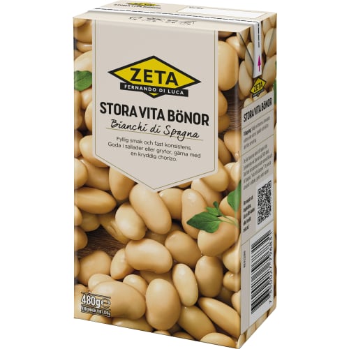 Vita Bönor Stora