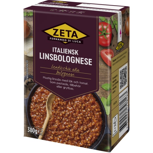 Linsbolognese Italiensk