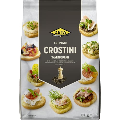 Svartpeppar Crostini