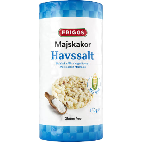 Havssalt Majskakor
