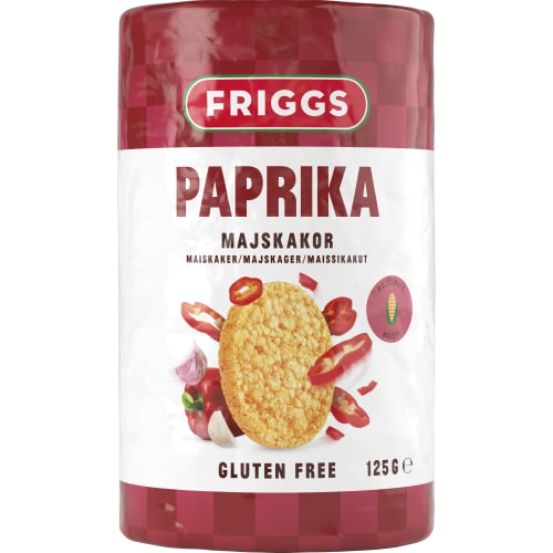 Paprika Majskakor Gluten Free