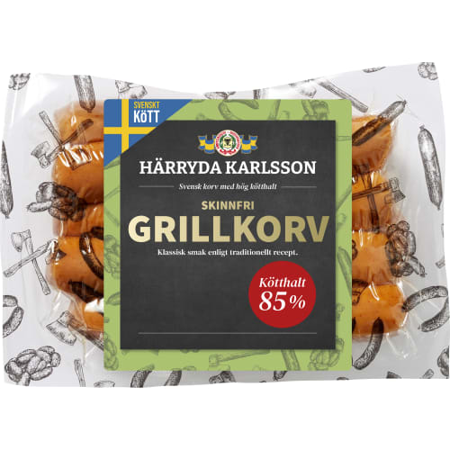 Grillkorv Skinnfri