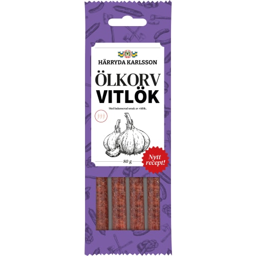 Vitlök Ölkorv