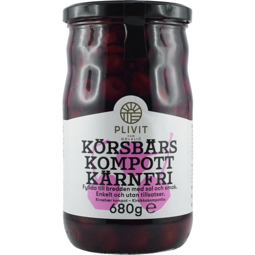Körsbär Kompott Kärnfri