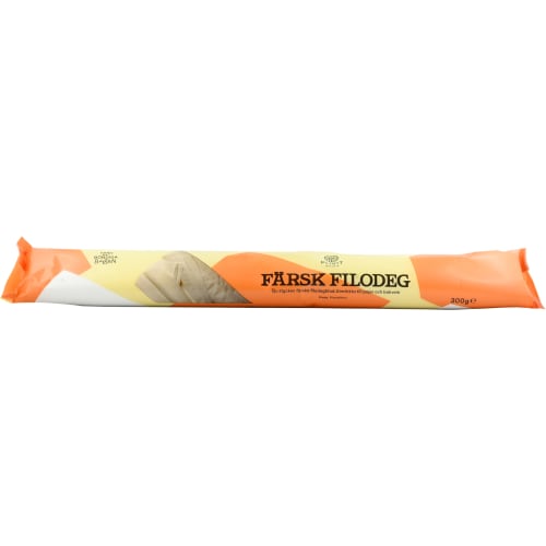 Färsk Filodeg