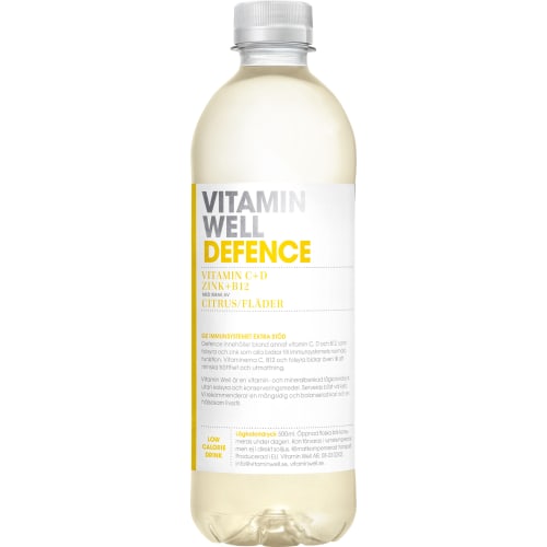 Defence Citrus/fläder Funktionsvatten, Pet