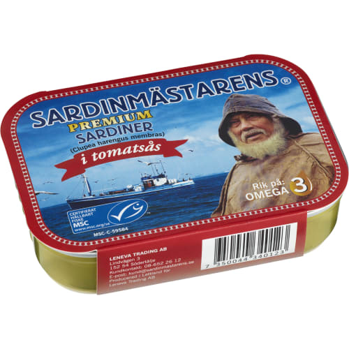 Sardiner i Tomatsås