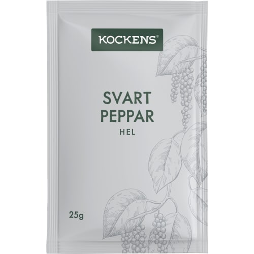 Svartpeppar Hel Påse