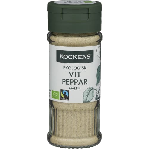 Vitpeppar Malen Burk