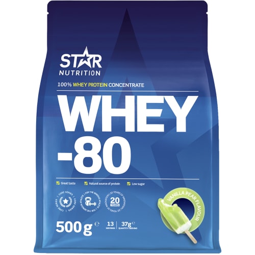 Vanilla Pear Whey-80 Proteinpulver