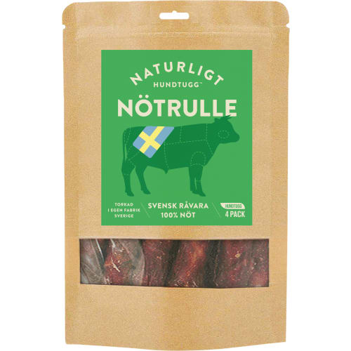 Nötrulle Svensk Råvara 100% Hundgodis
