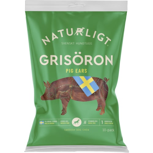 Natur Hundtugg Grisöra Torkad Torkad Hundtugg