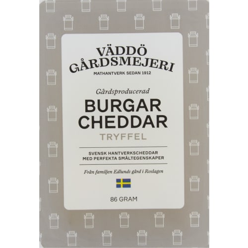 Cheddar Burgar Tryffel
