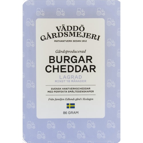 Cheddar Burgar Lagrad 18månader