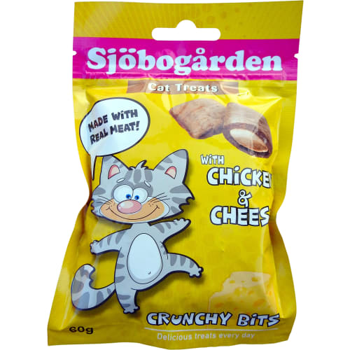 Chicken Chees Crunchy Bits Kattgodis