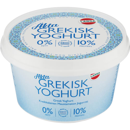 Äkta Grekisk Yoghurt 0%