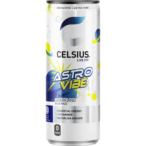 Astro Vibe Energidryck, Burk