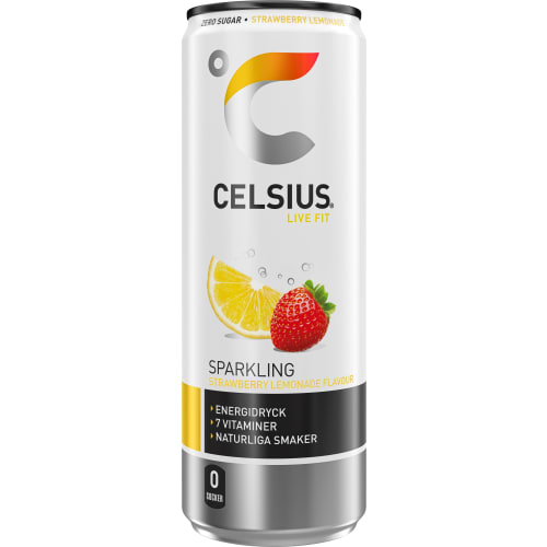 Strawberry Lemonade Energidryck Burk