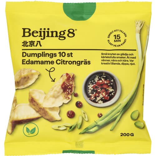 Beijing Dumpling Edamame Citrongräs Frysta