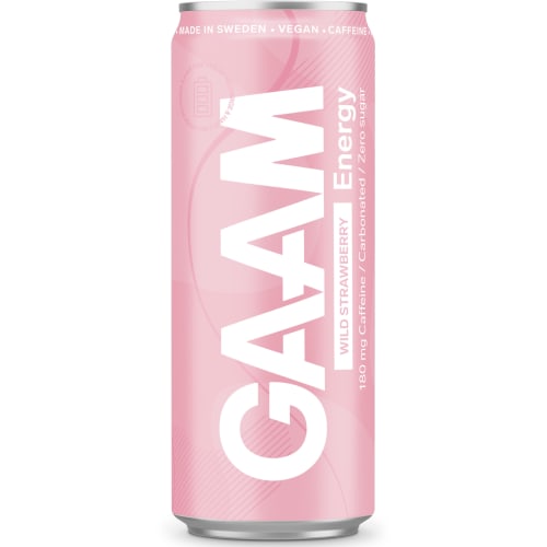 Strawberry Wild, Energy Energidryck, Burk